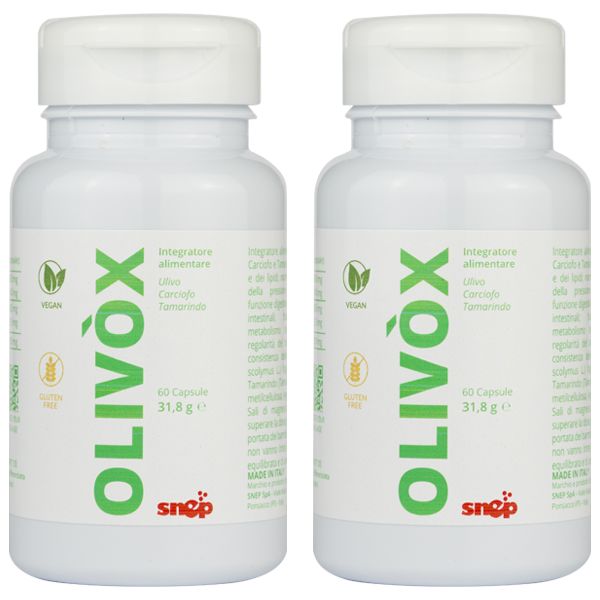 Olivox 2x60 – supliment cu ulivo și carciofo